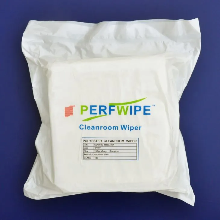 100% poliestera tīrības salvetes, smagā svara poliestera salvetes